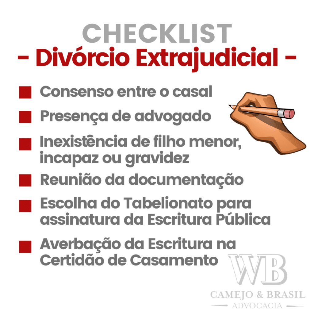 Confira o Checklist do Divórcio Extrajudicial